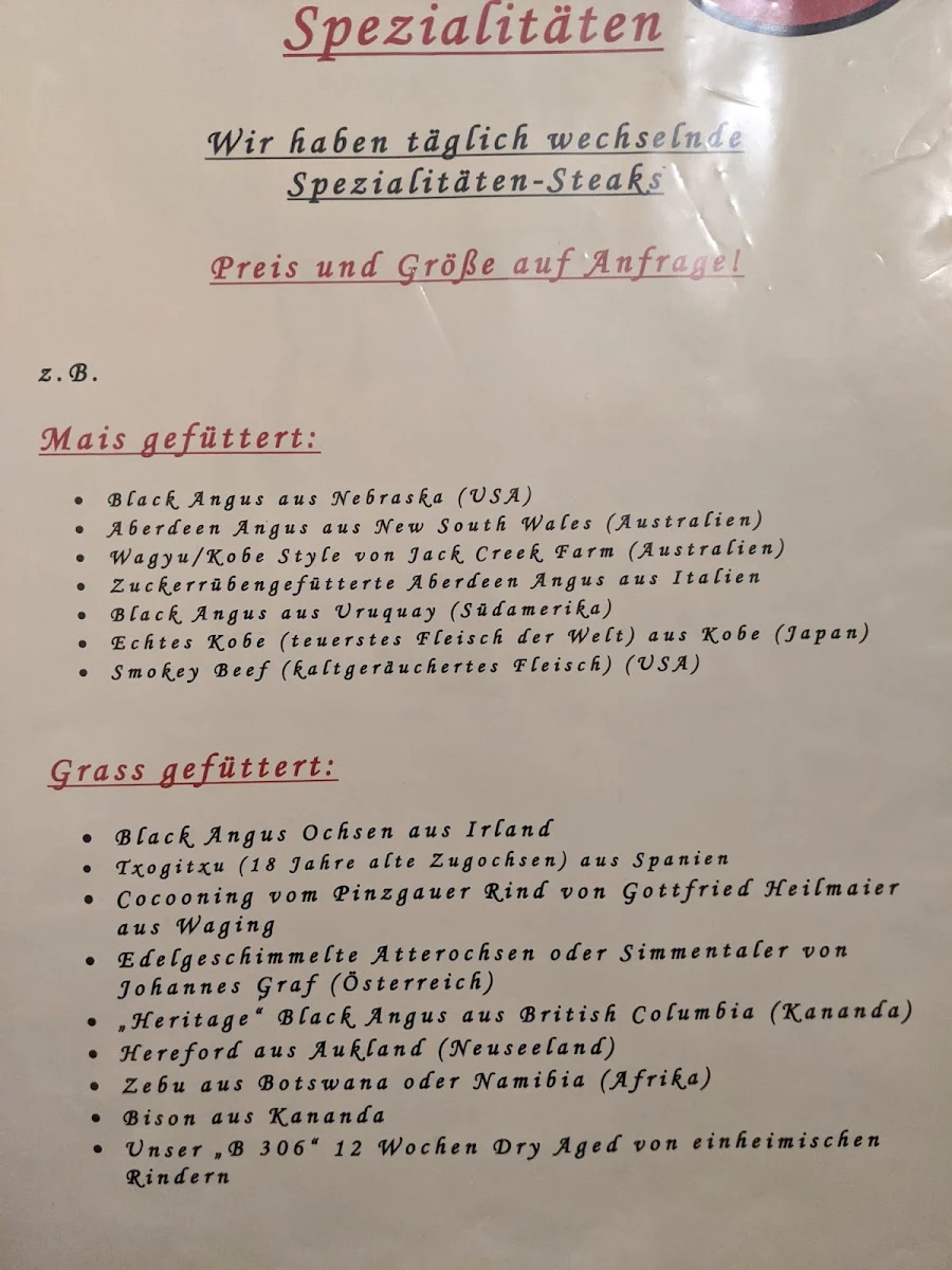 Speisekarte photo 5