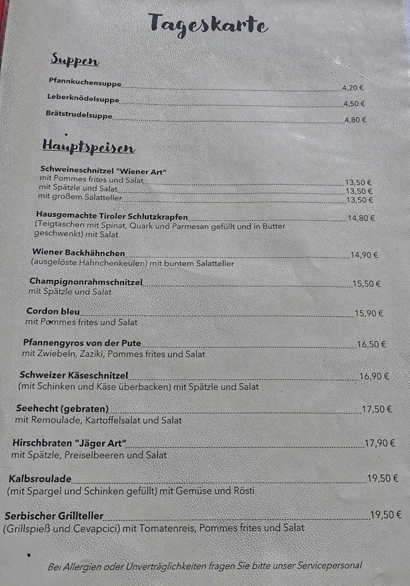 Speisekarte photo 8