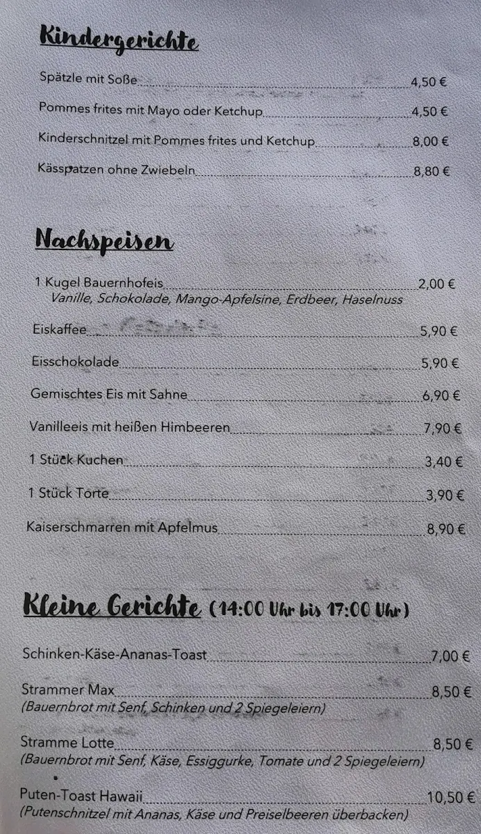 Speisekarte photo 9