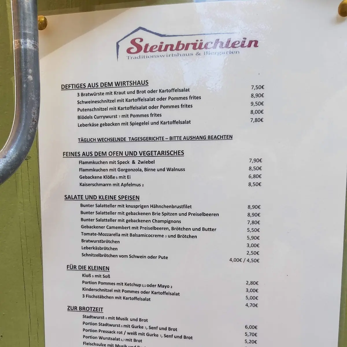 Speisekarte photo 7