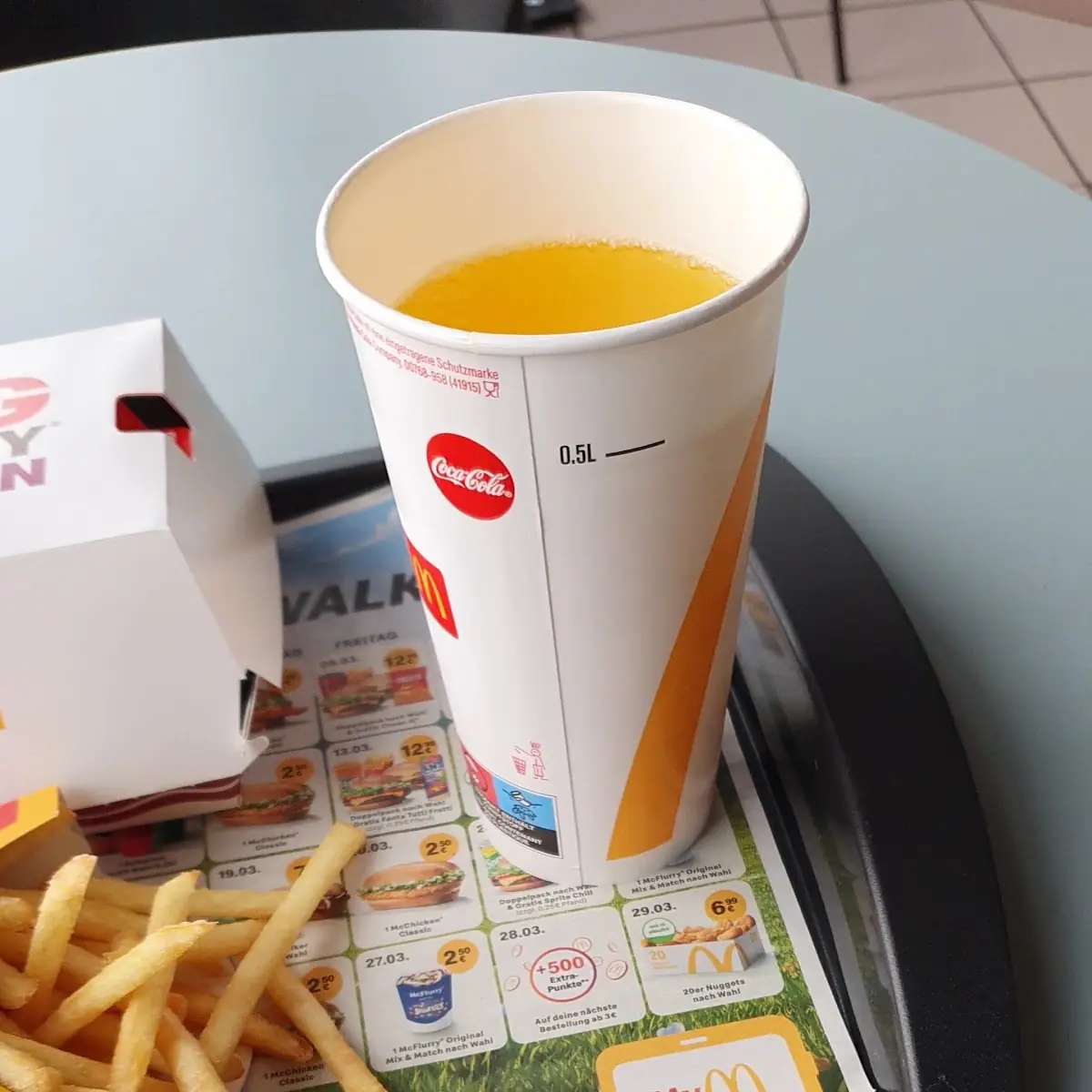 Essen und Trinken, McDonald's