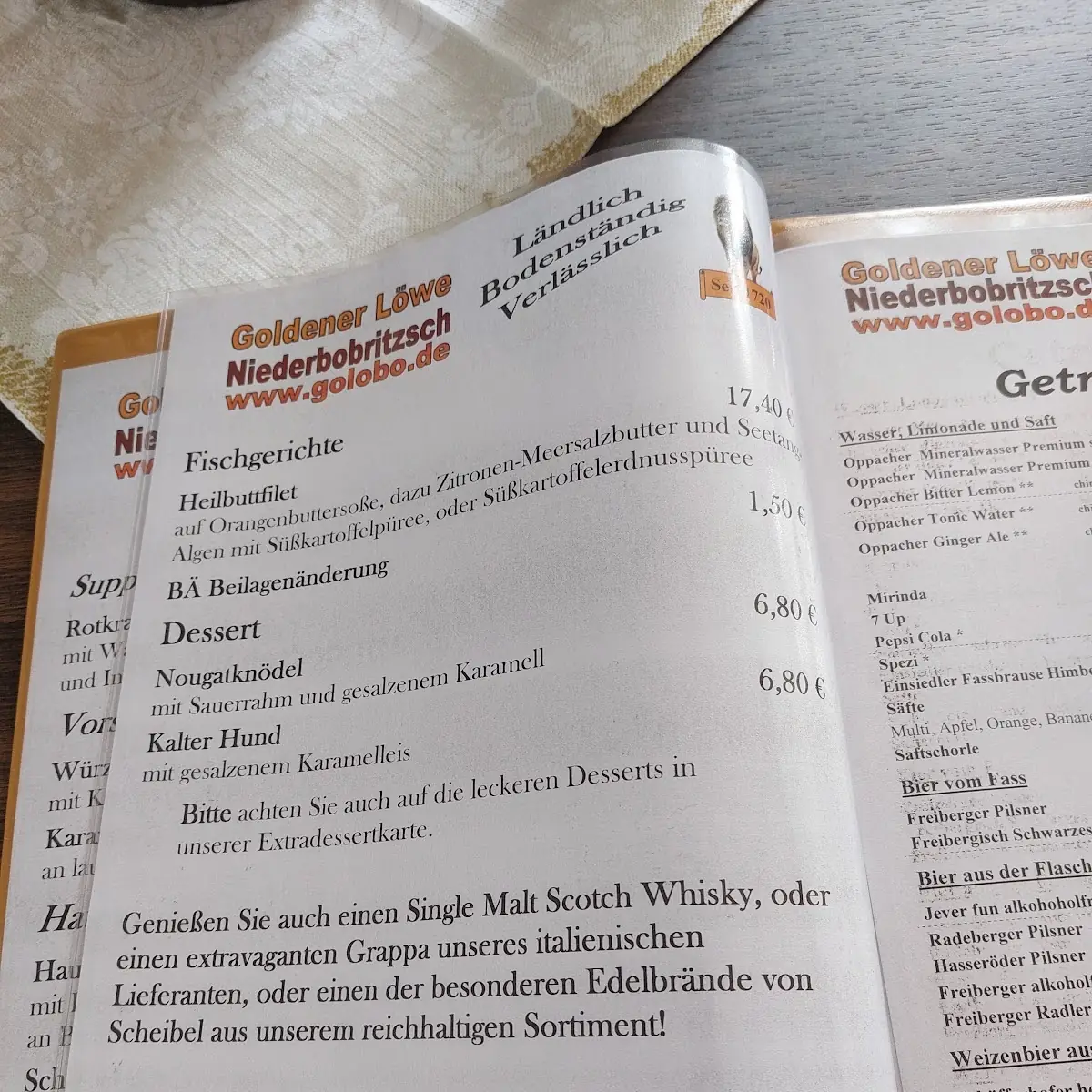 Speisekarte photo 5