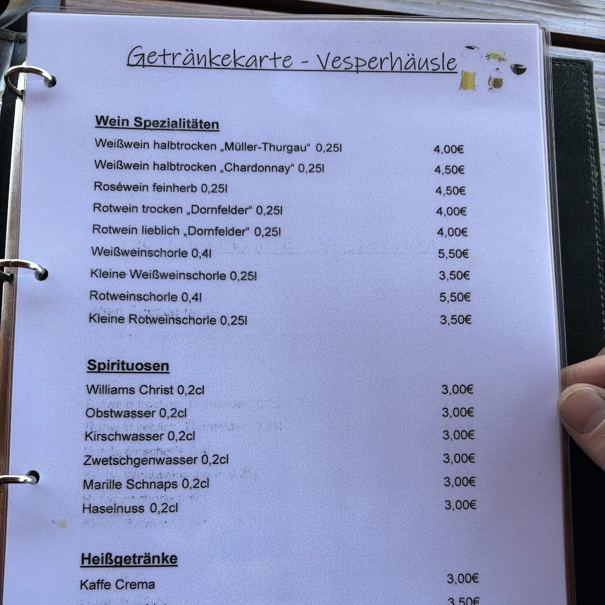 Speisekarte photo 3