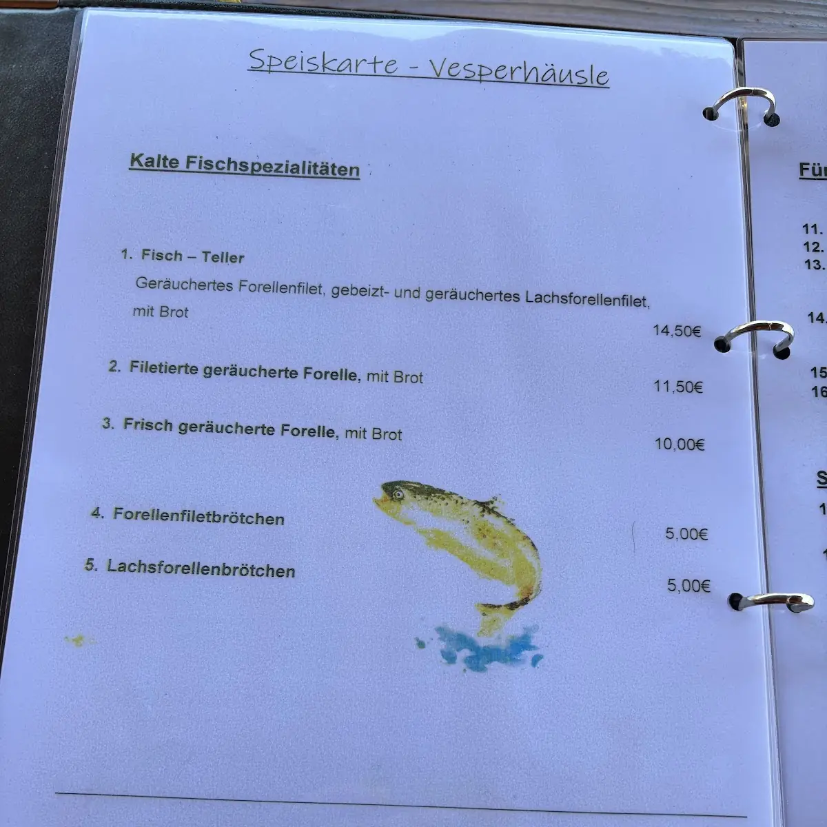 Speisekarte photo 8