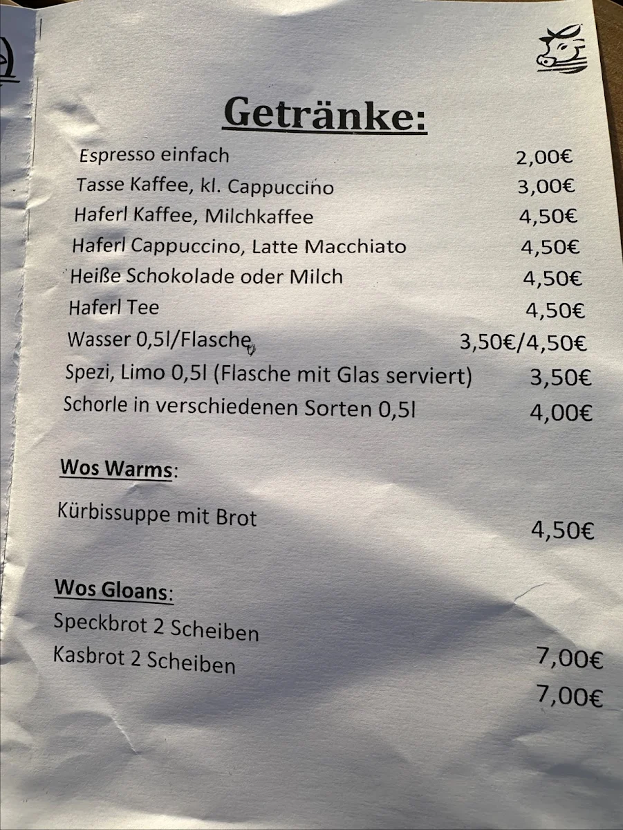 Speisekarte photo 1
