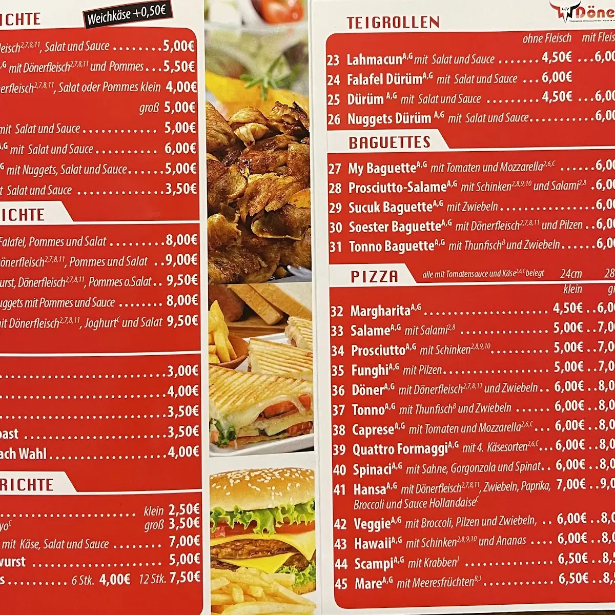 Speisekarte photo 2