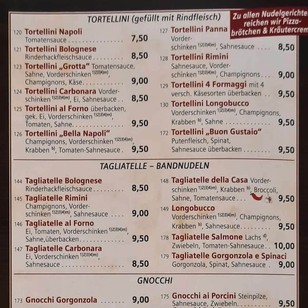 Speisekarte photo 8