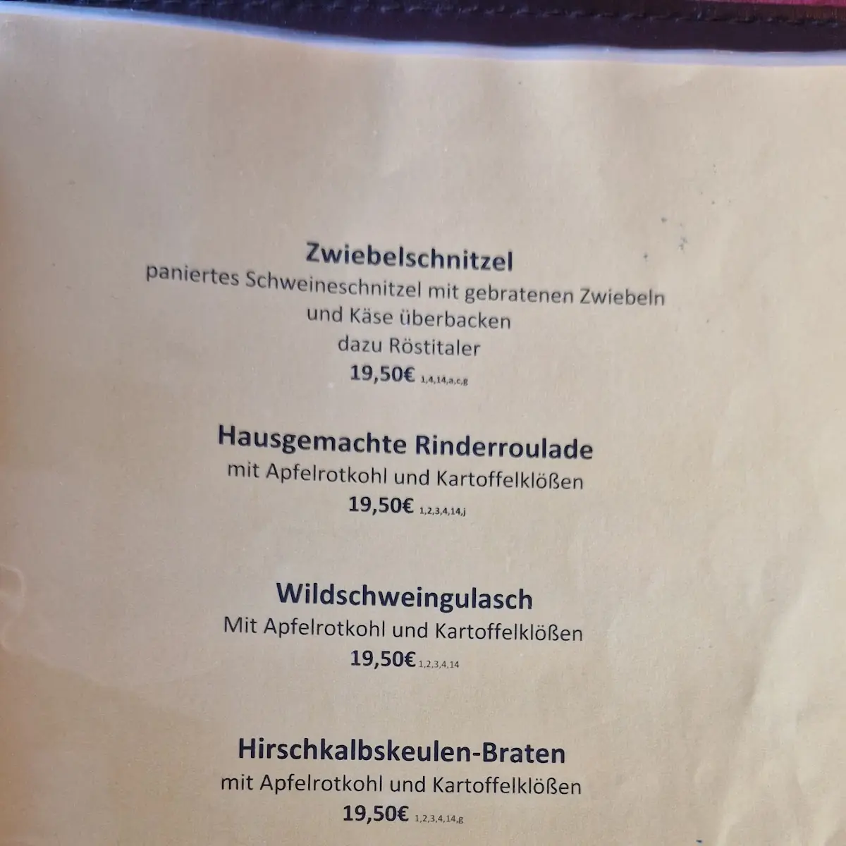 Speisekarte photo 6