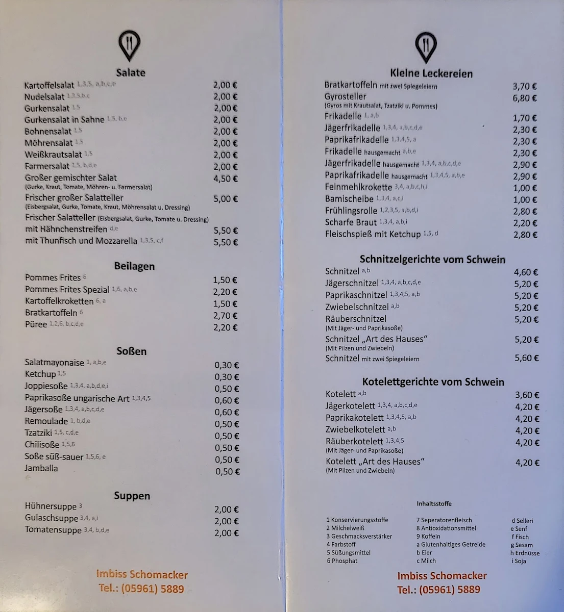 Speisekarte photo 3