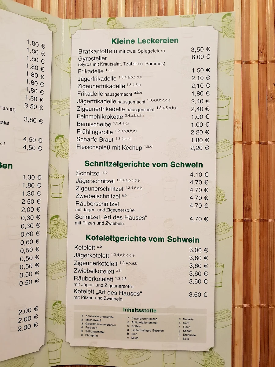 Speisekarte photo 5