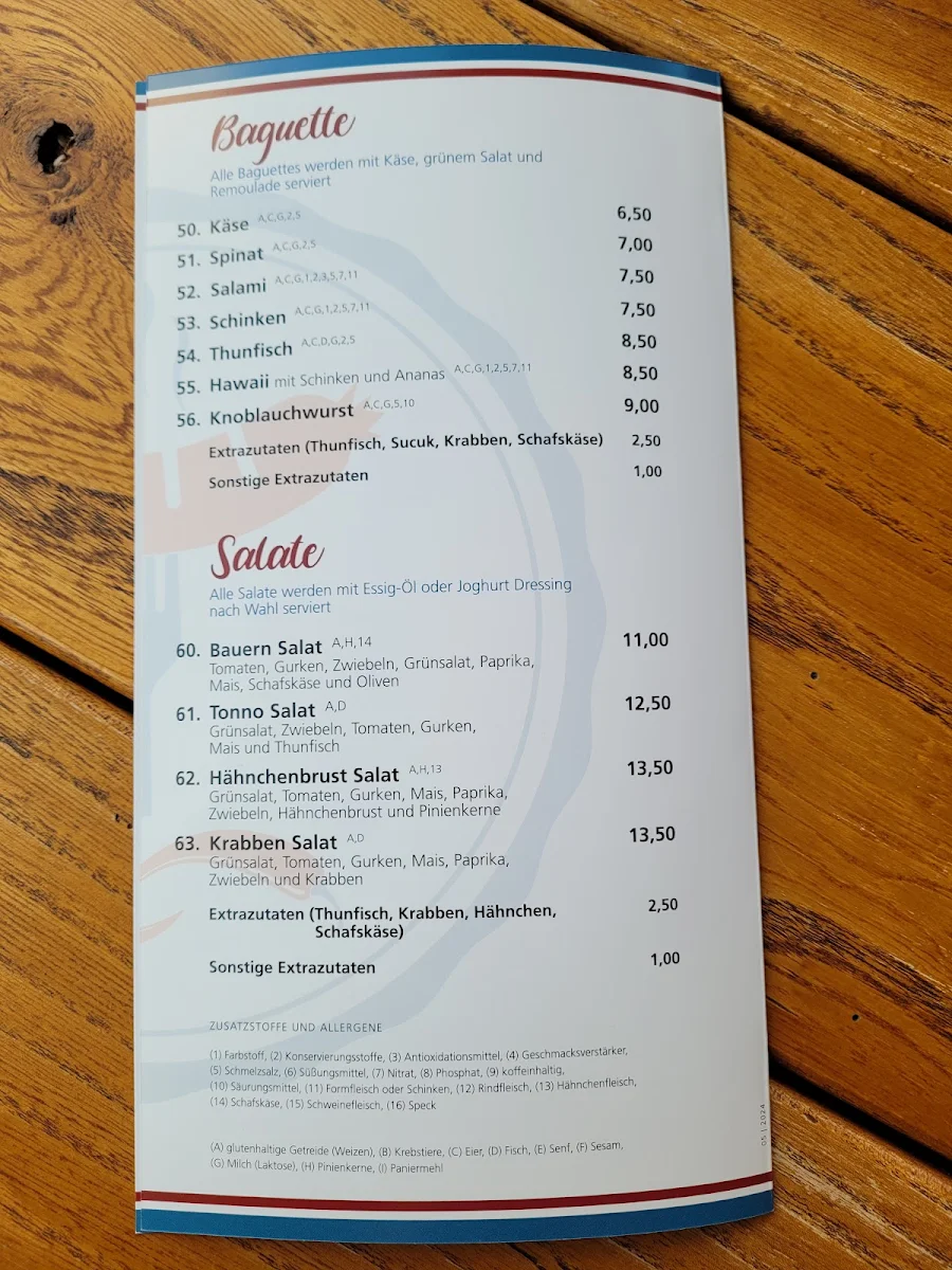 Speisekarte photo 2