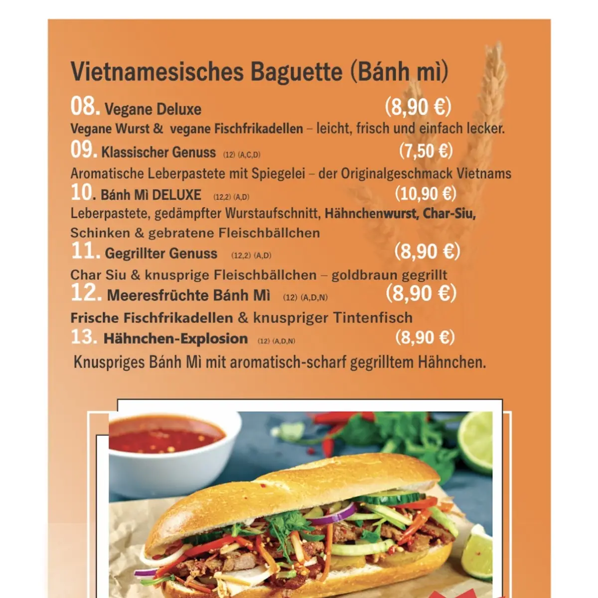 Speisekarte photo 5
