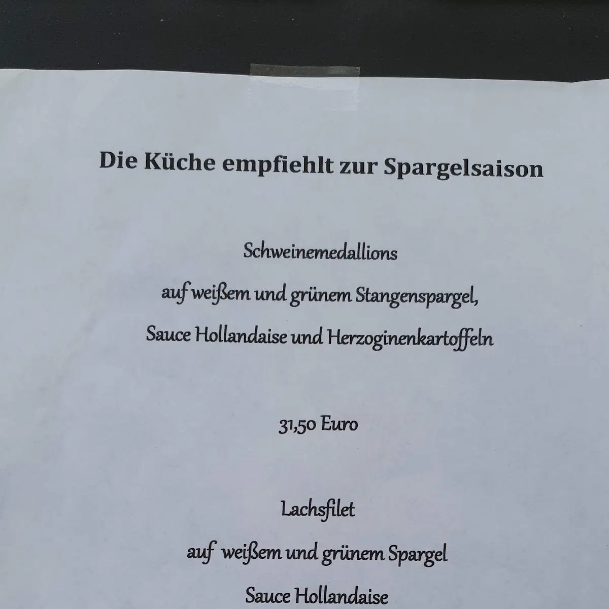 Speisekarte photo 3