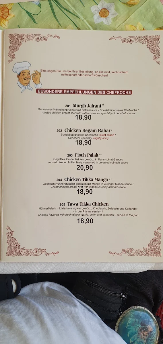 Speisekarte photo 2