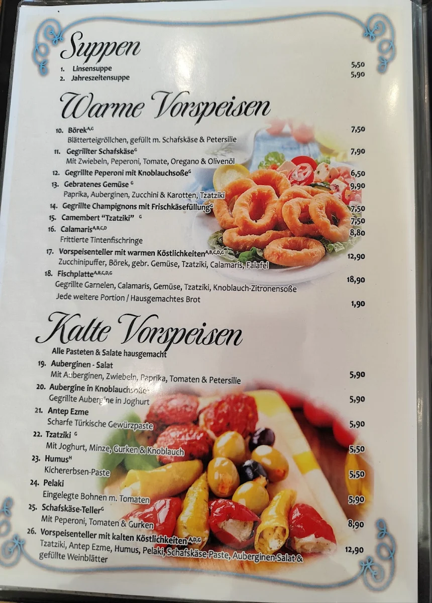 Speisekarte photo 2