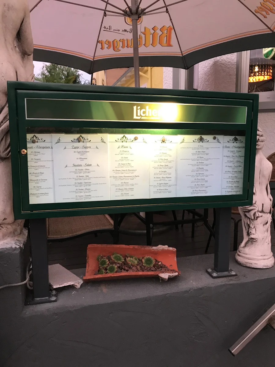 Speisekarte, Ristorante Sicilia Da Aldo Hasselroth