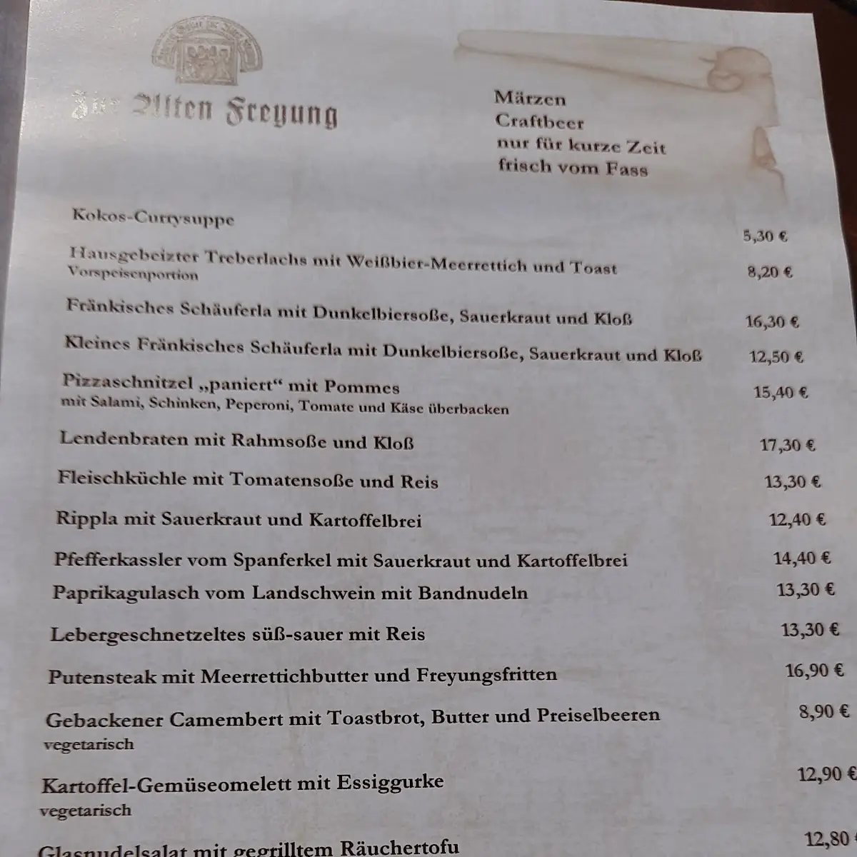 Speisekarte photo 7