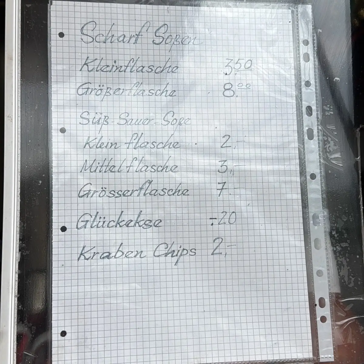 Speisekarte photo 4