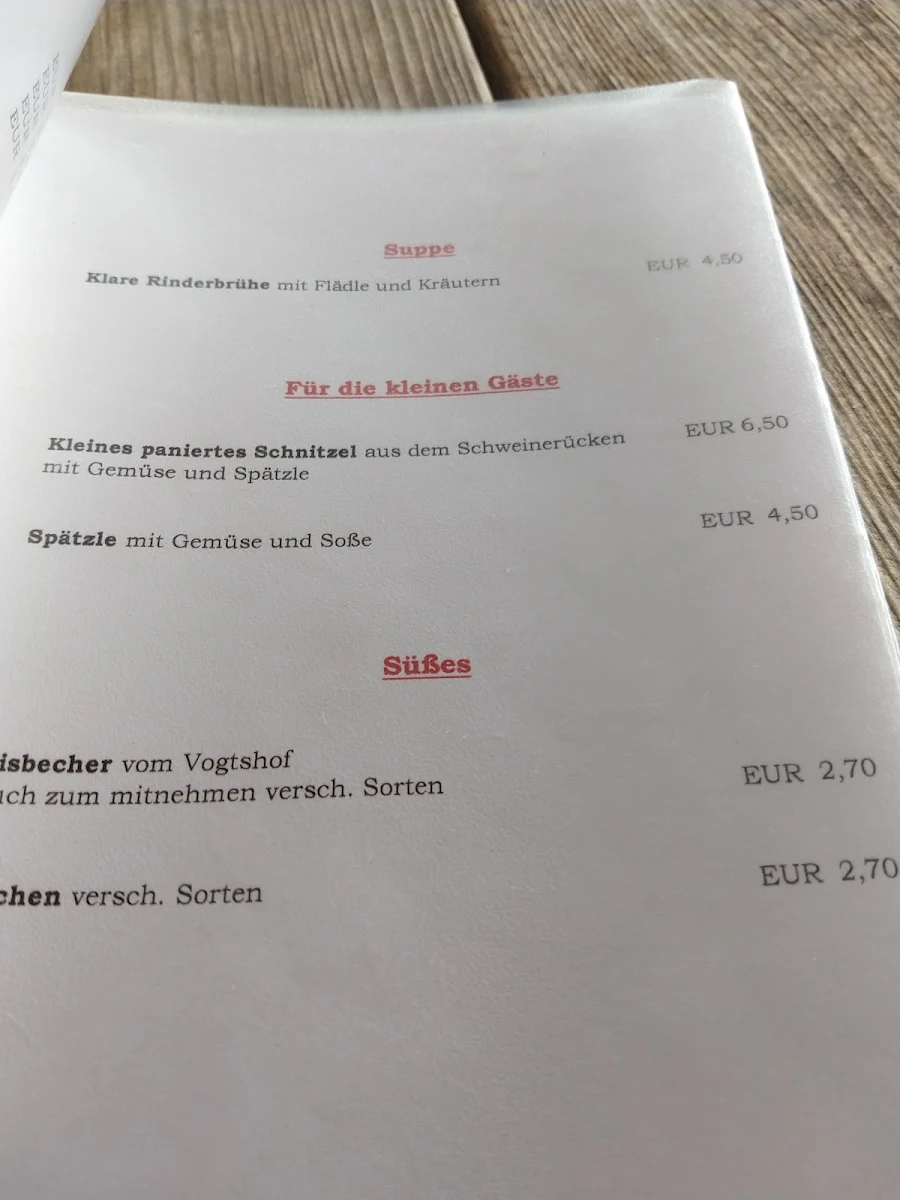 Speisekarte photo 10