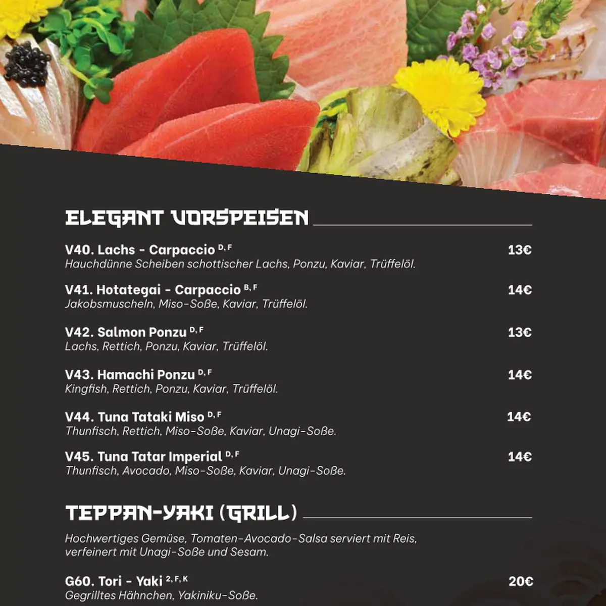 Speisekarte photo 2
