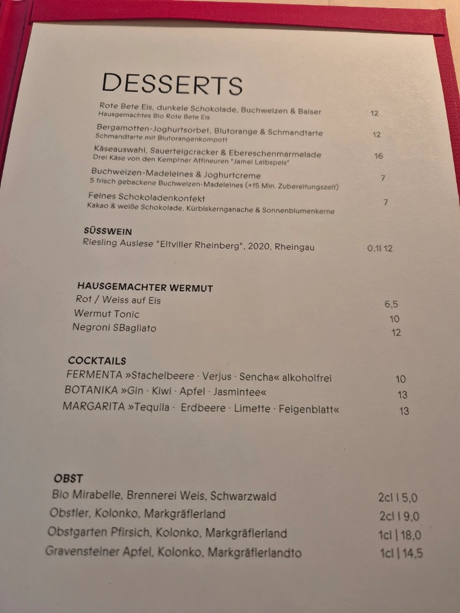 Speisekarte photo 3