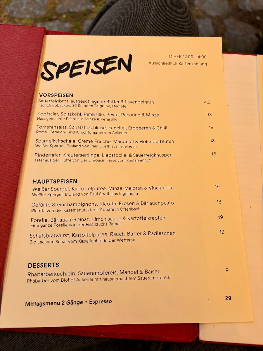 Speisekarte photo 4