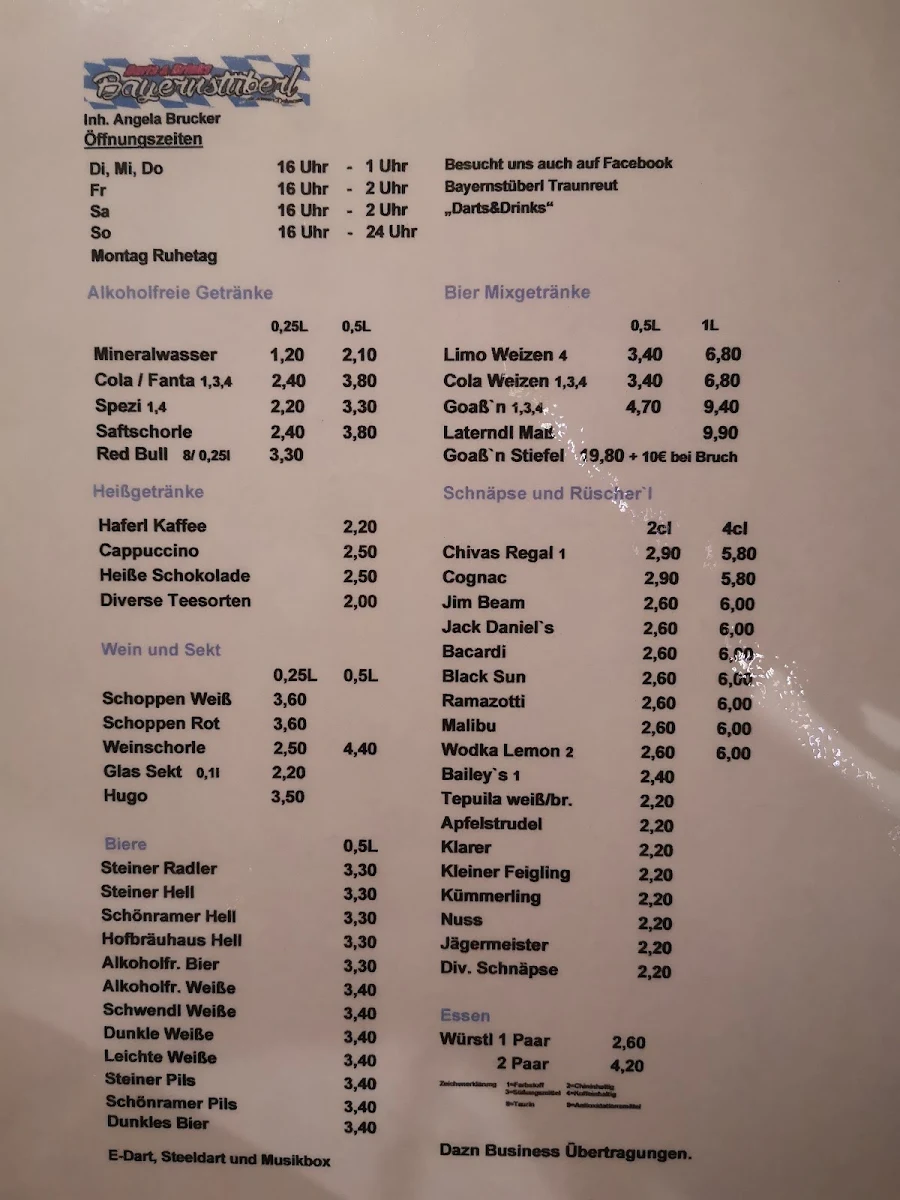 Speisekarte photo 1