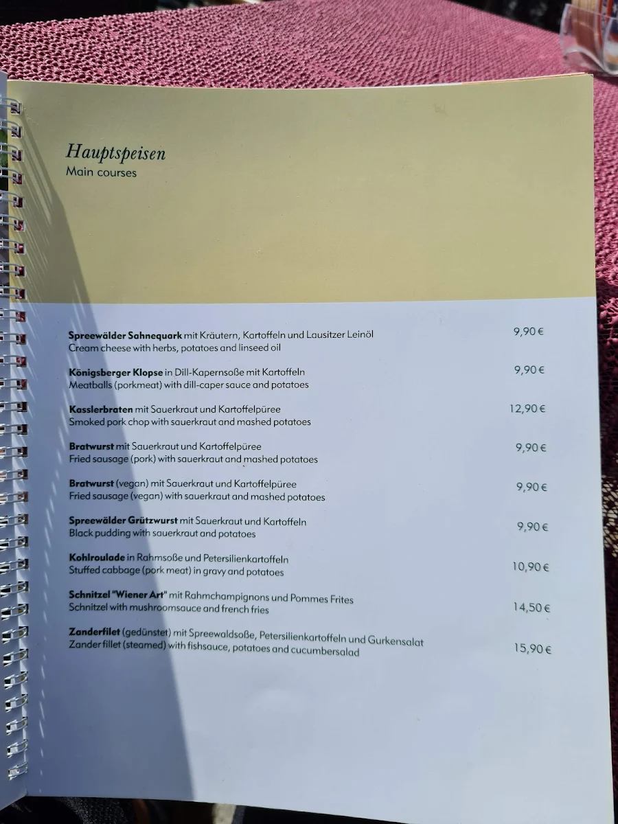 Speisekarte photo 8