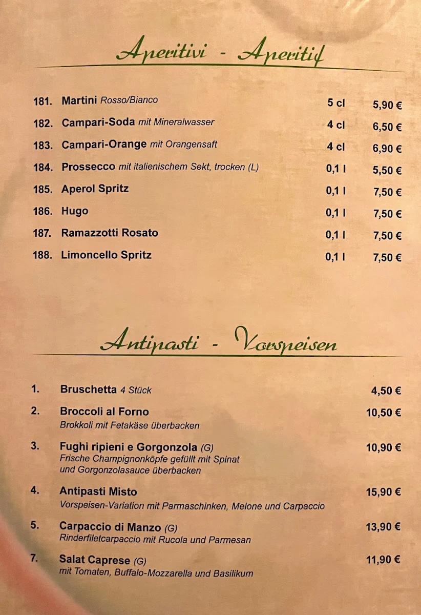 Speisekarte photo 1