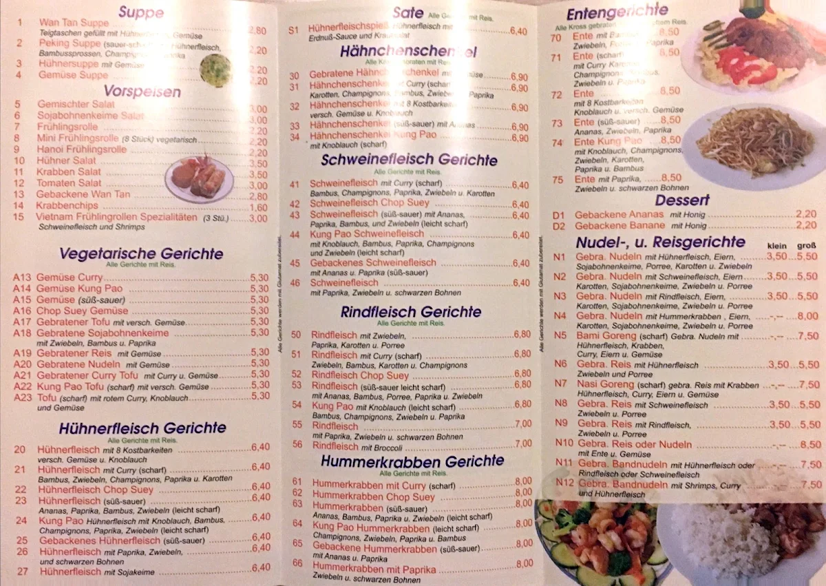 Speisekarte photo 1