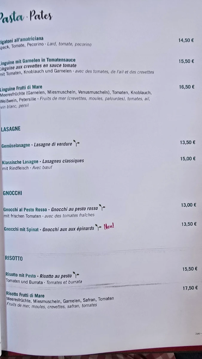 Speisekarte photo 3