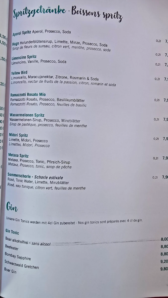 Speisekarte photo 6