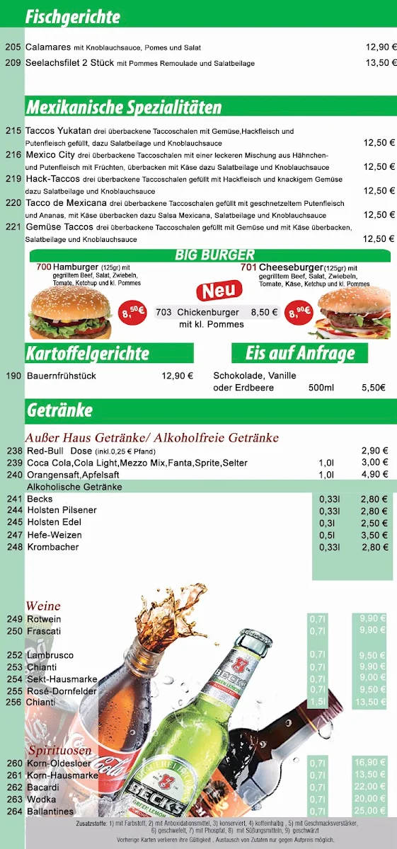 Speisekarte photo 5
