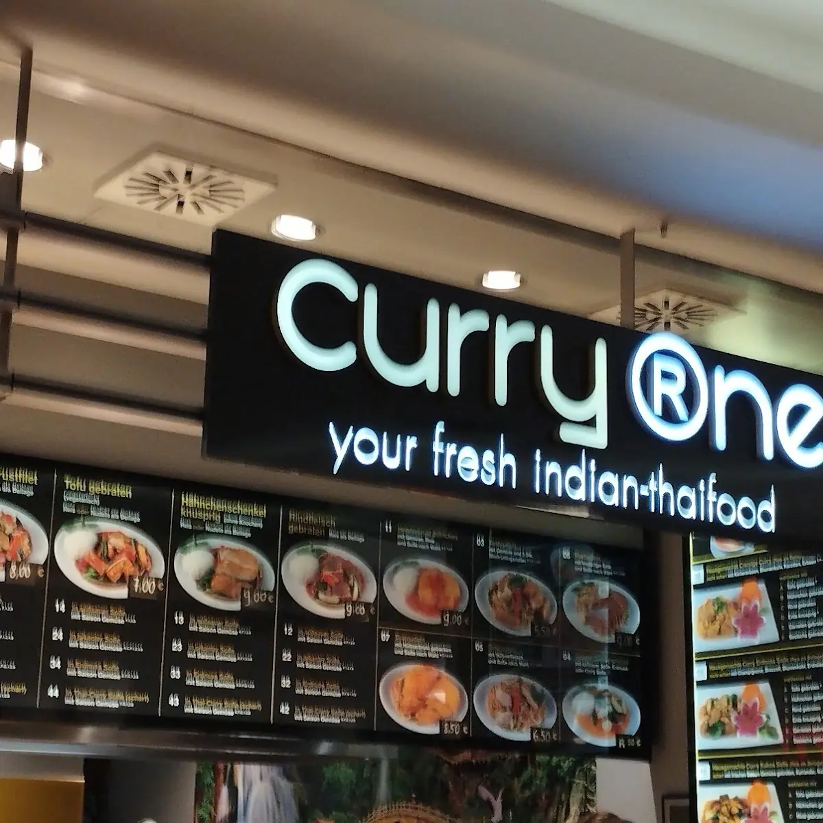 Speisekarte, Curry One