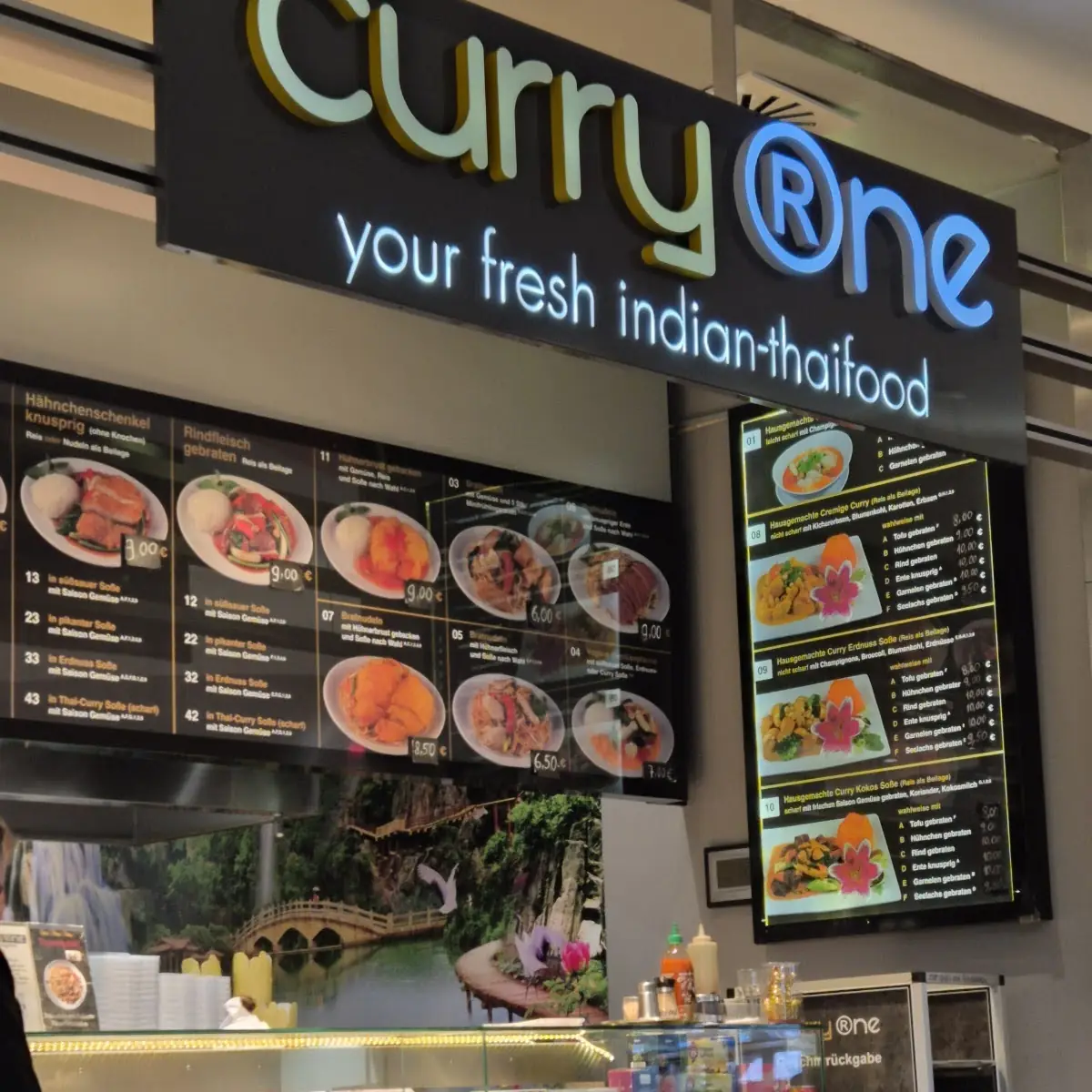 Speisekarte, Curry One