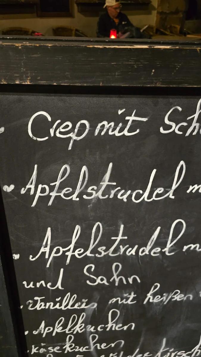 Speisekarte, Sweet Home Café
