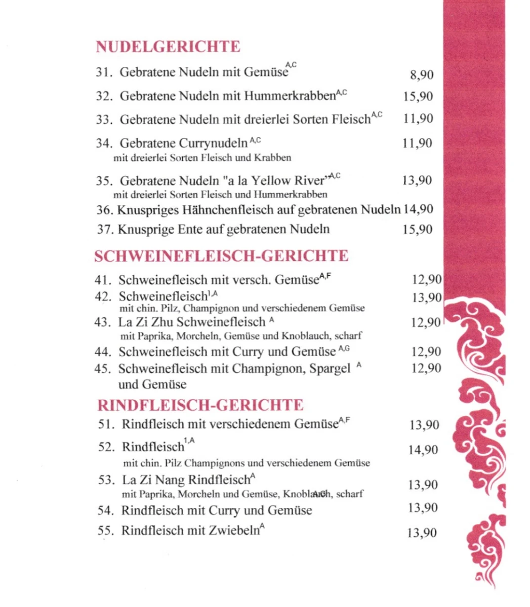 Speisekarte photo 1
