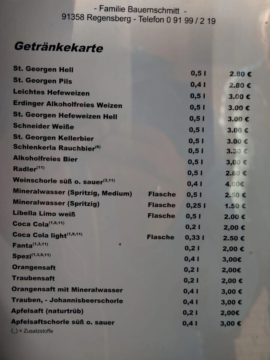 Speisekarte photo 1