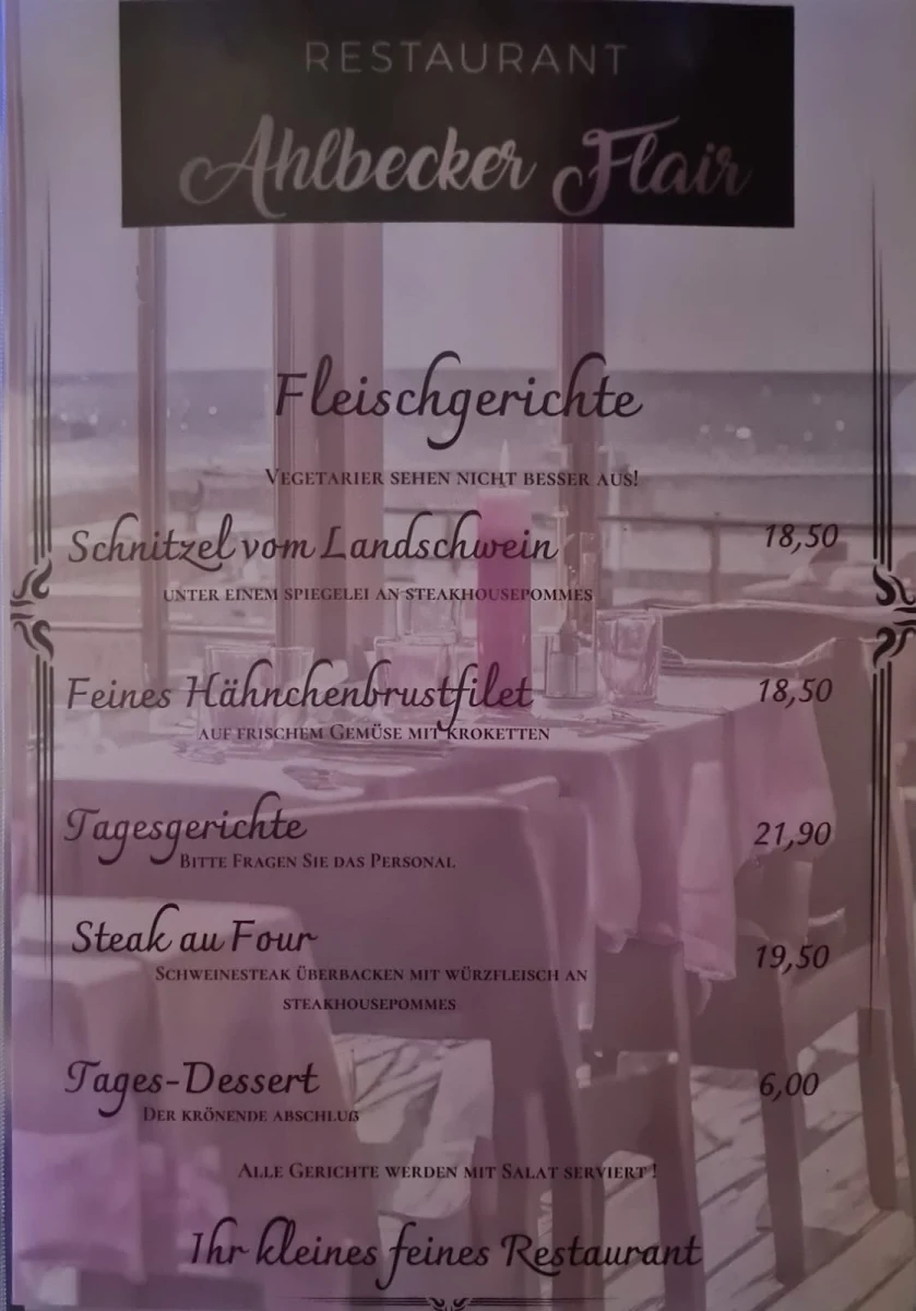 Speisekarte photo 1
