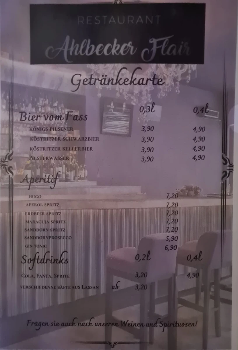 Speisekarte photo 2
