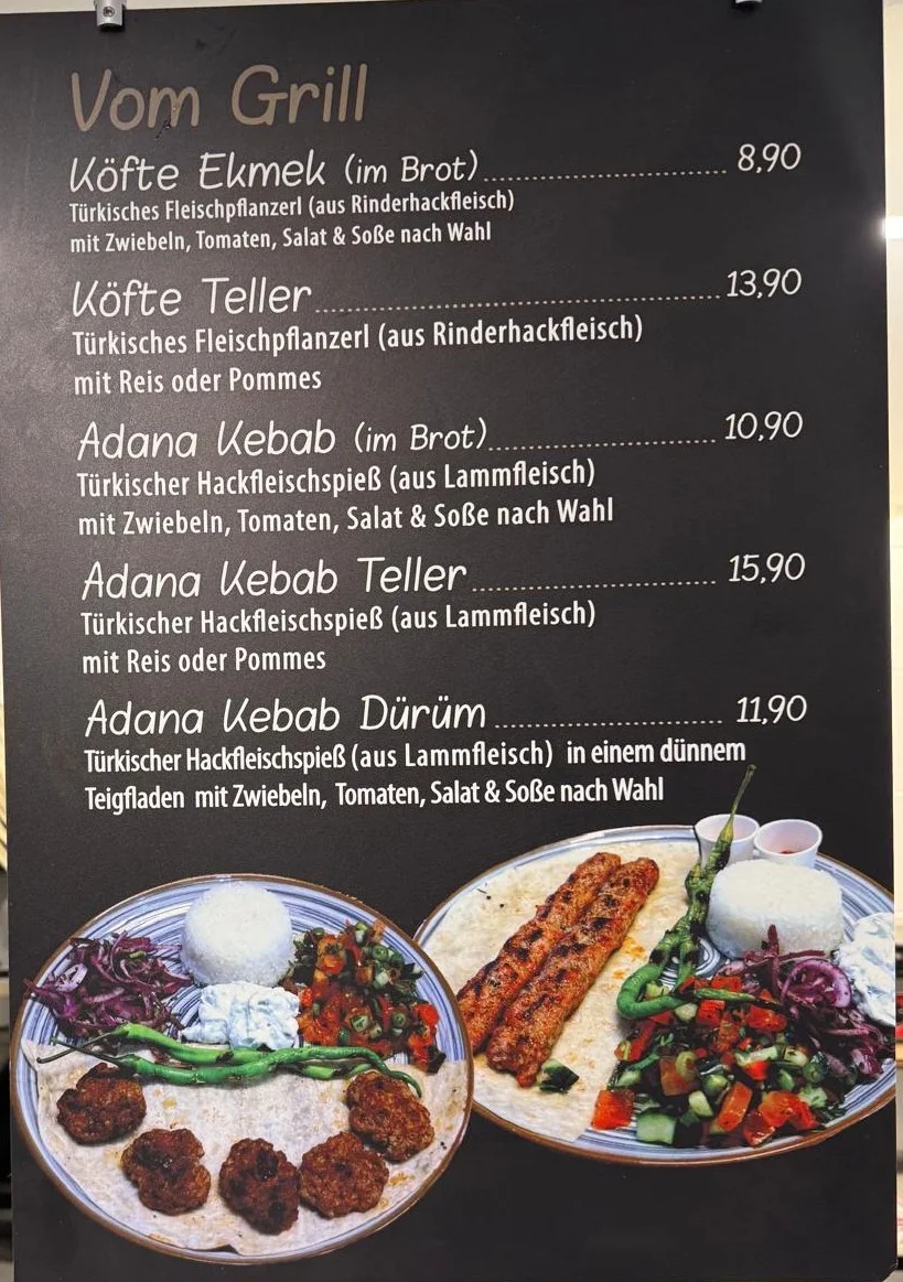 Speisekarte photo 2
