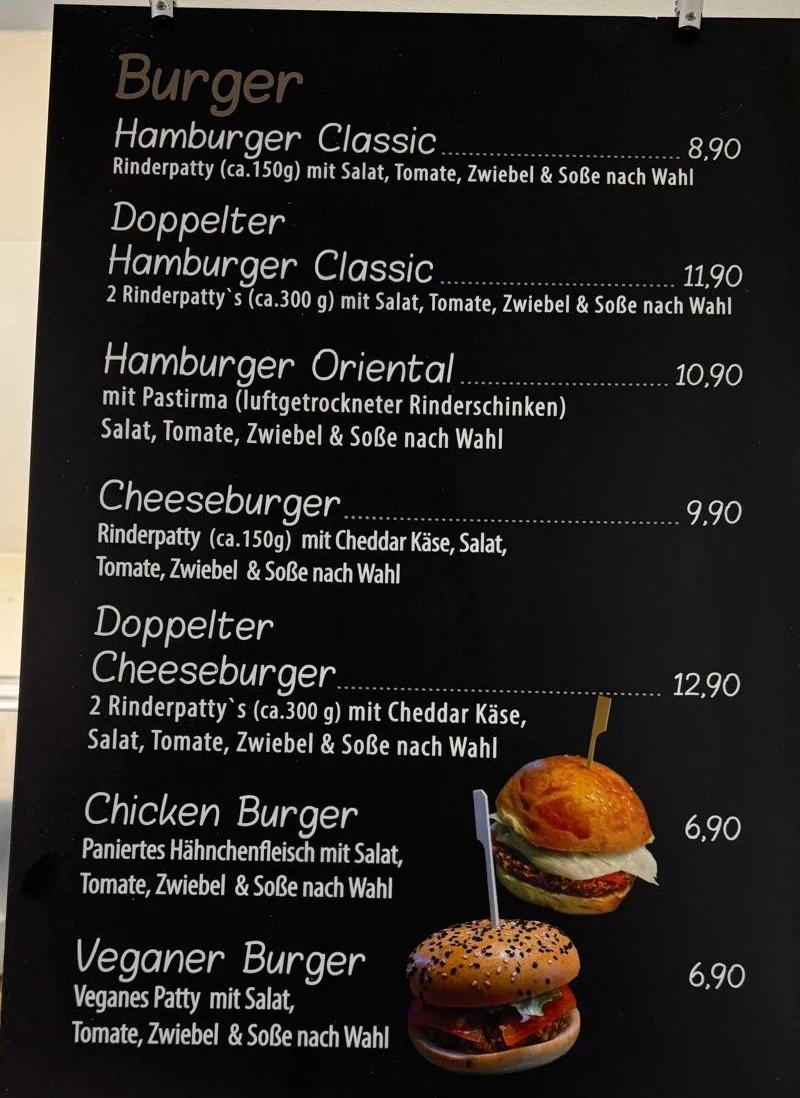Speisekarte photo 5