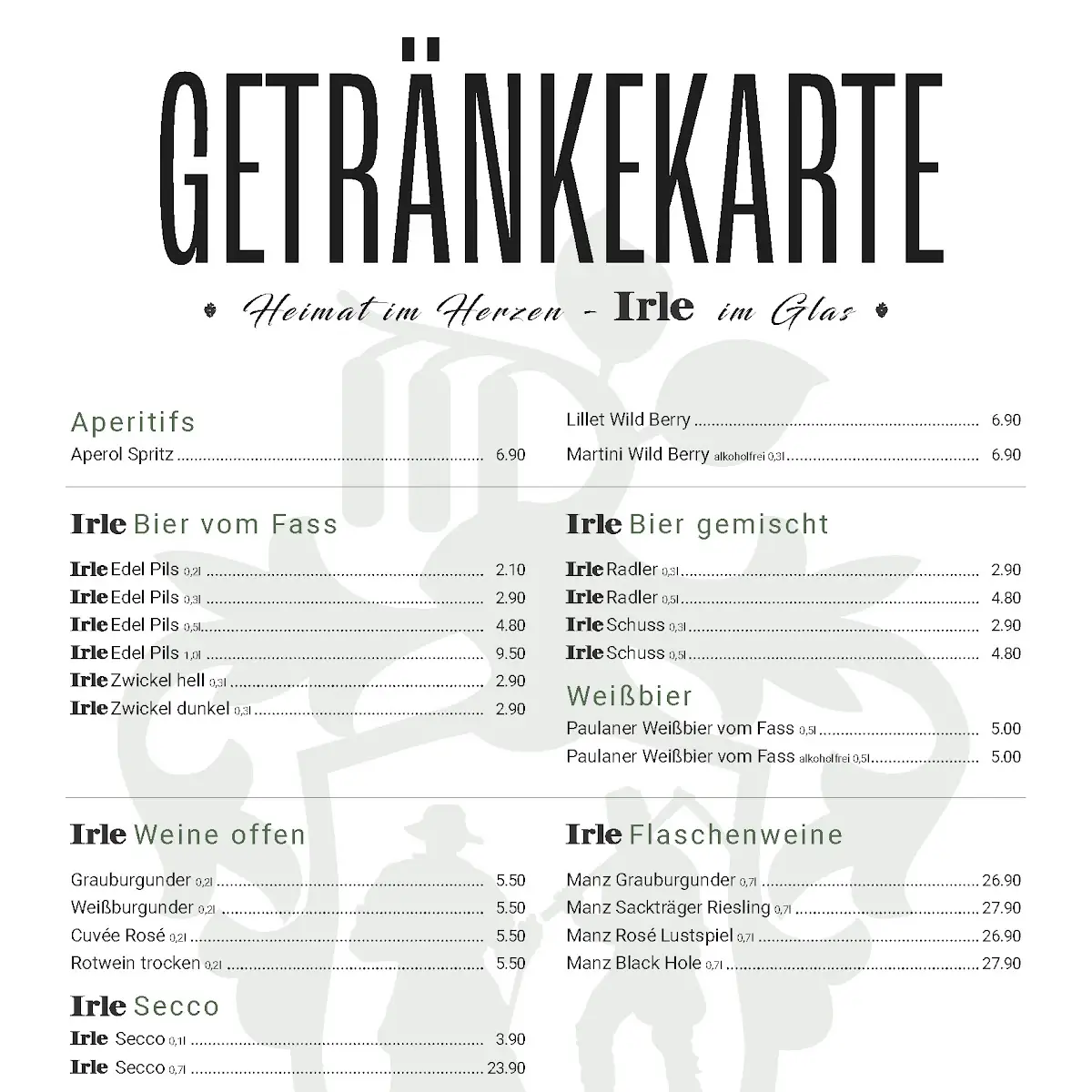Speisekarte photo 3