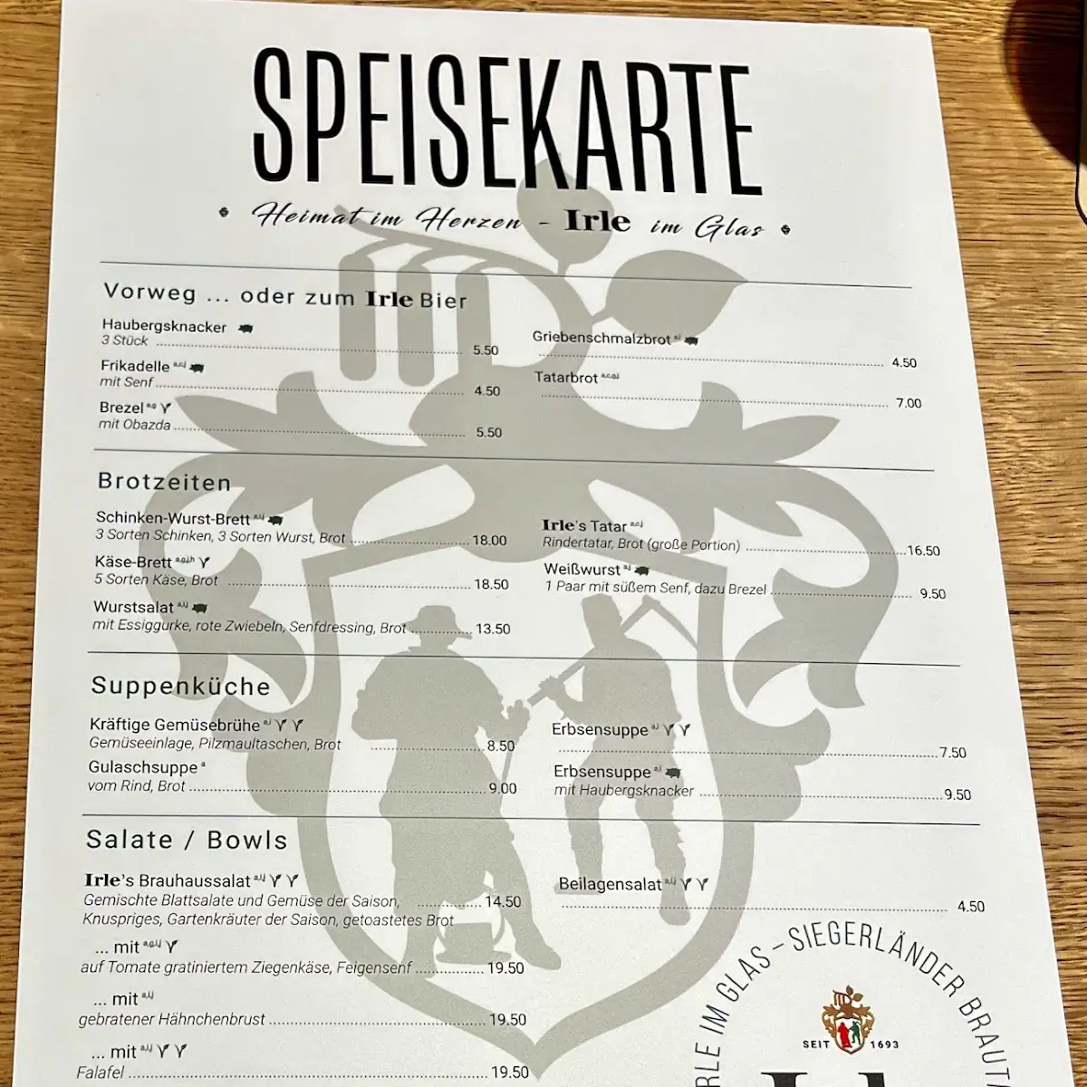 Speisekarte photo 5