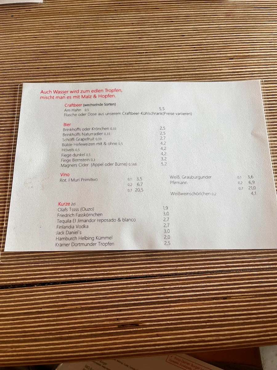 Speisekarte photo 8