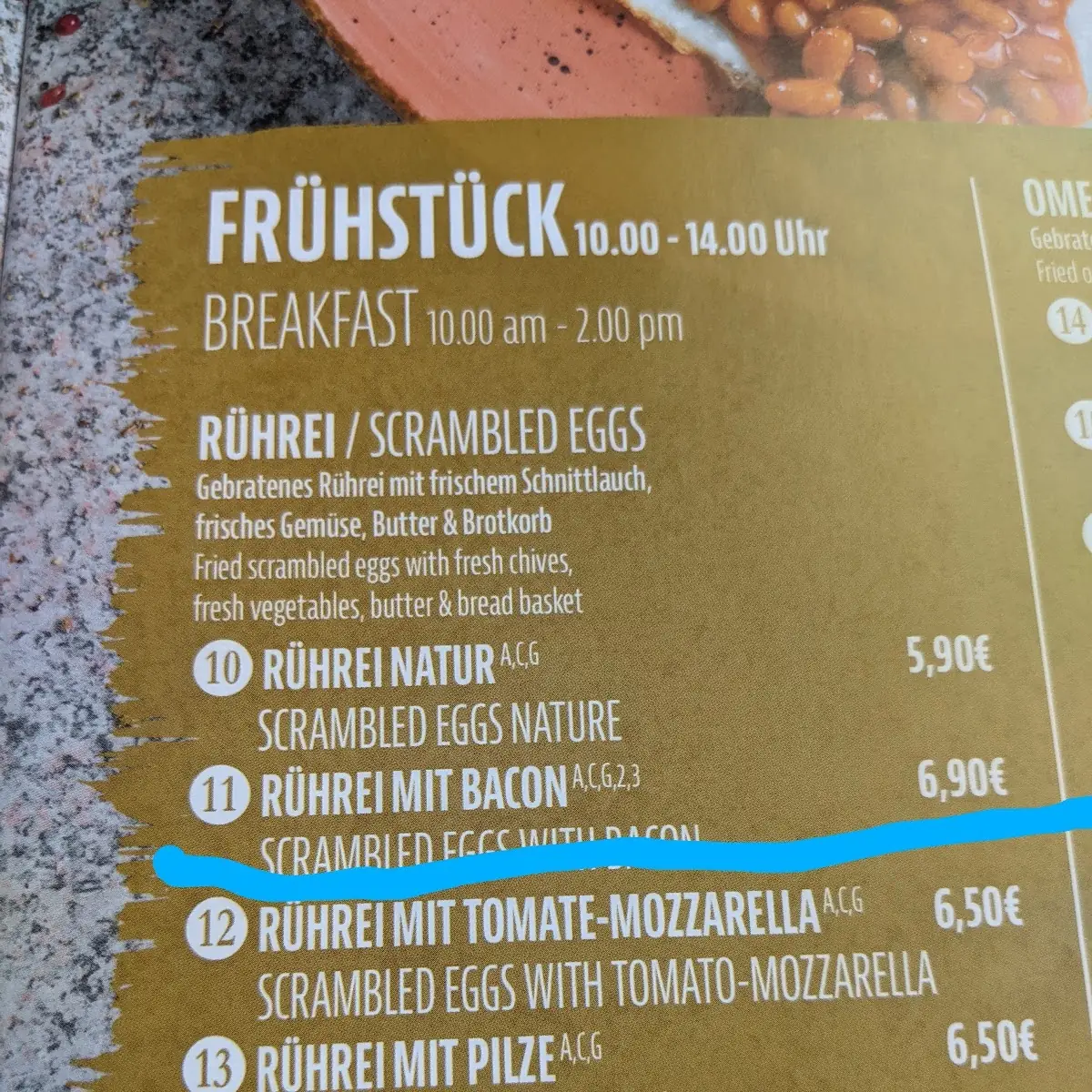 Speisekarte photo 4
