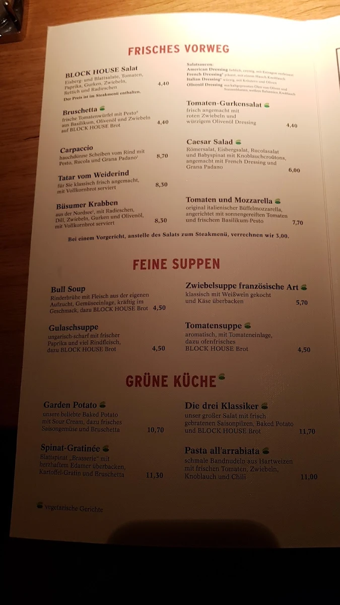 Speisekarte photo 9