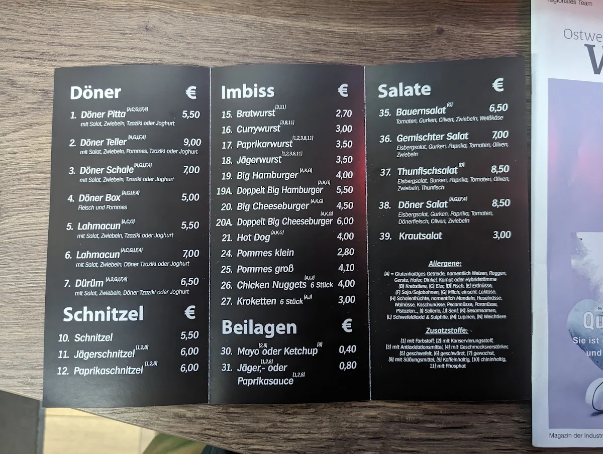 Speisekarte photo 8
