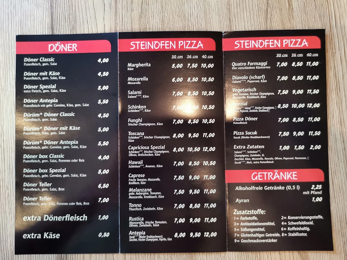 Speisekarte photo 5