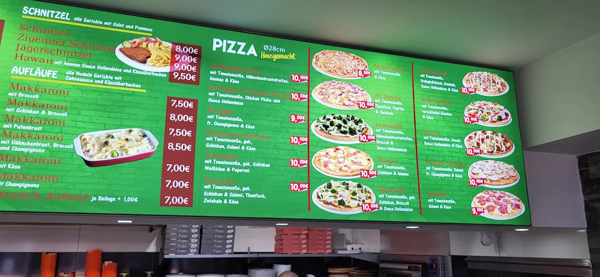 Speisekarte, Berlin Döner